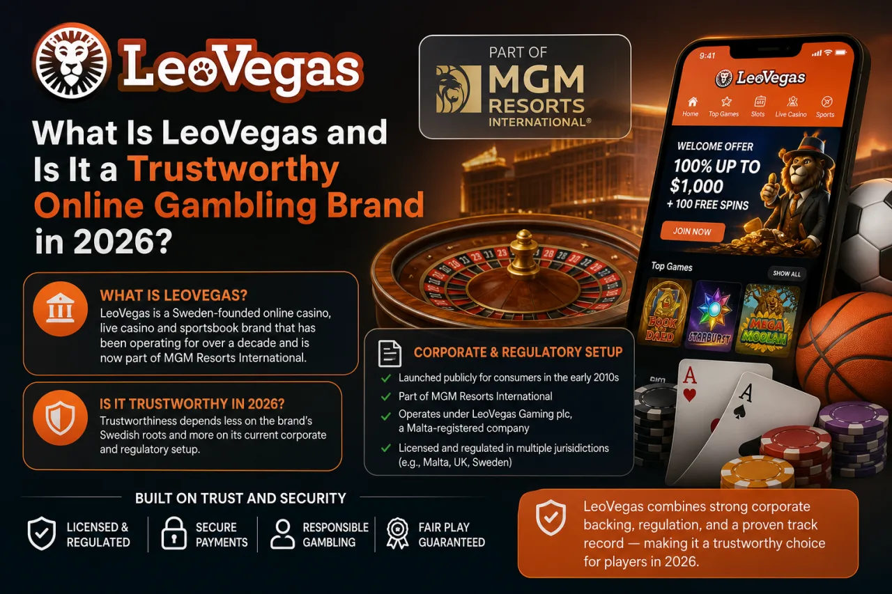 What Is LeoVegas and Is It a Trustworthy Online Gambling Brand in 2026