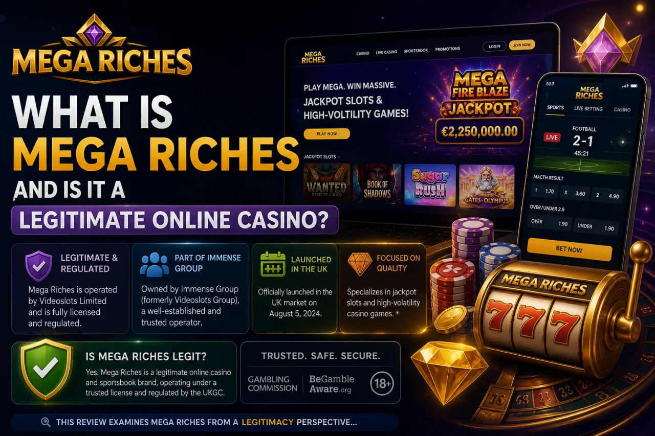 What Is Mega Riches and Is It a Legitimate Online Casino
