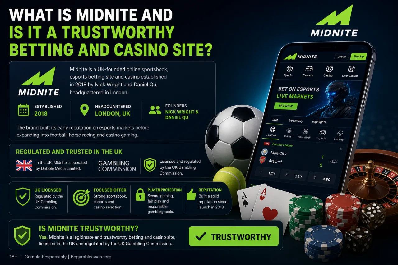 What is Midnite and is it a trustworthy betting and casino site What is Midnite and is it a trustworthy betting and casino site