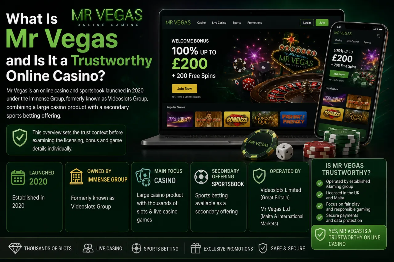 What Is Mr Vegas and Is It a Trustworthy Online Casino