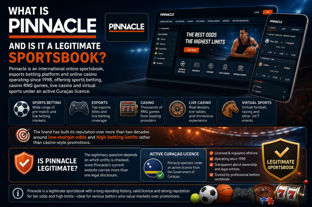 What Is Pinnacle and Is It a Legitimate Sportsbook