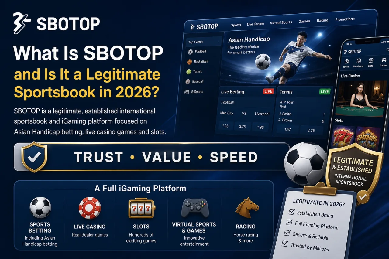 What Is SBOTOP and Is It a Legitimate Sportsbook in 2026