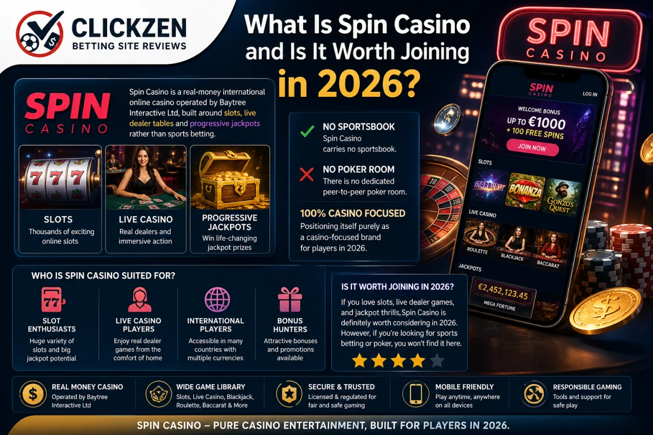 What Is Spin Casino and Is It Worth Joining in 2026
