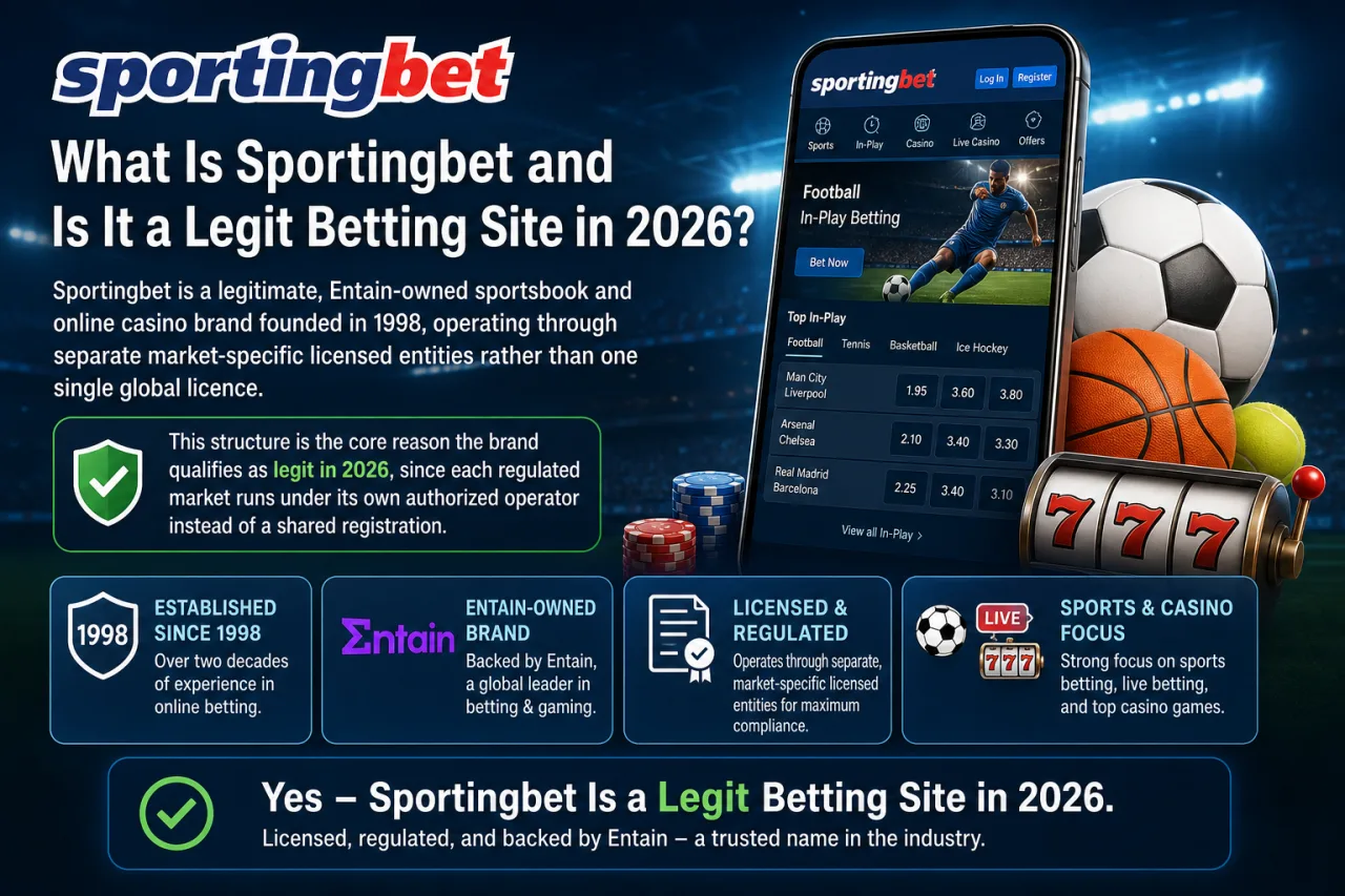 What Is Sportingbet and Is It a Legit Betting Site in 2026