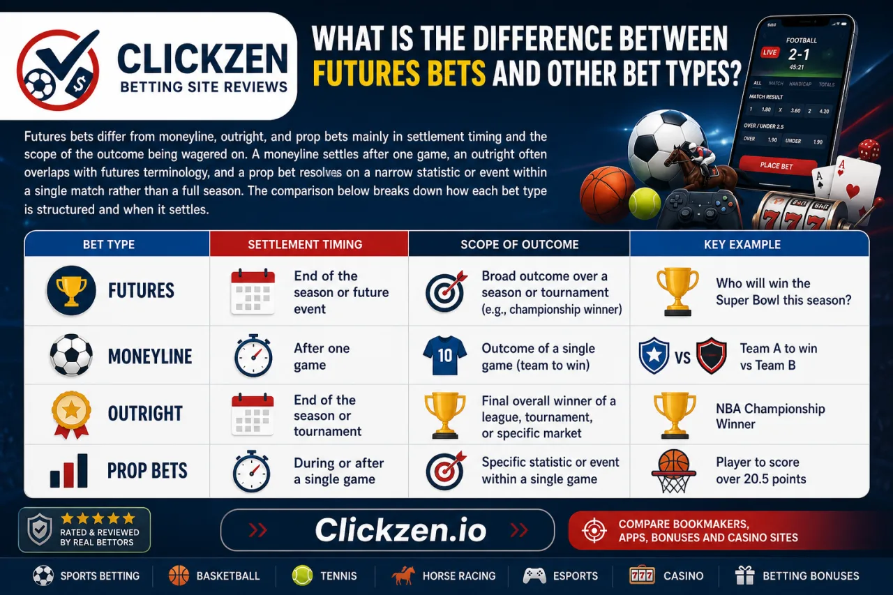 What Is the Difference Between Futures Bets and Other Bet Types What Is the Difference Between Futures Bets and Other Bet Types