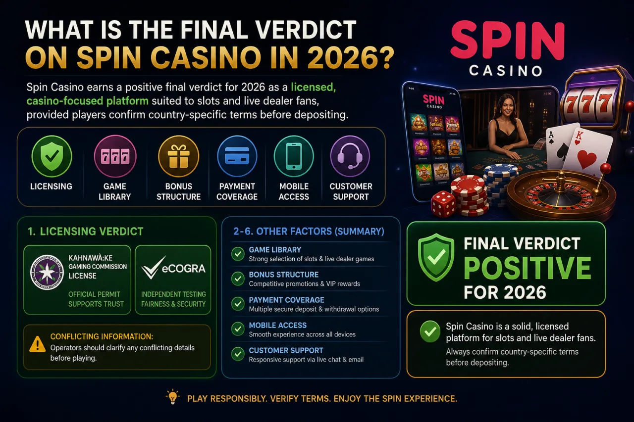 What Is the Final Verdict on Spin Casino in 2026