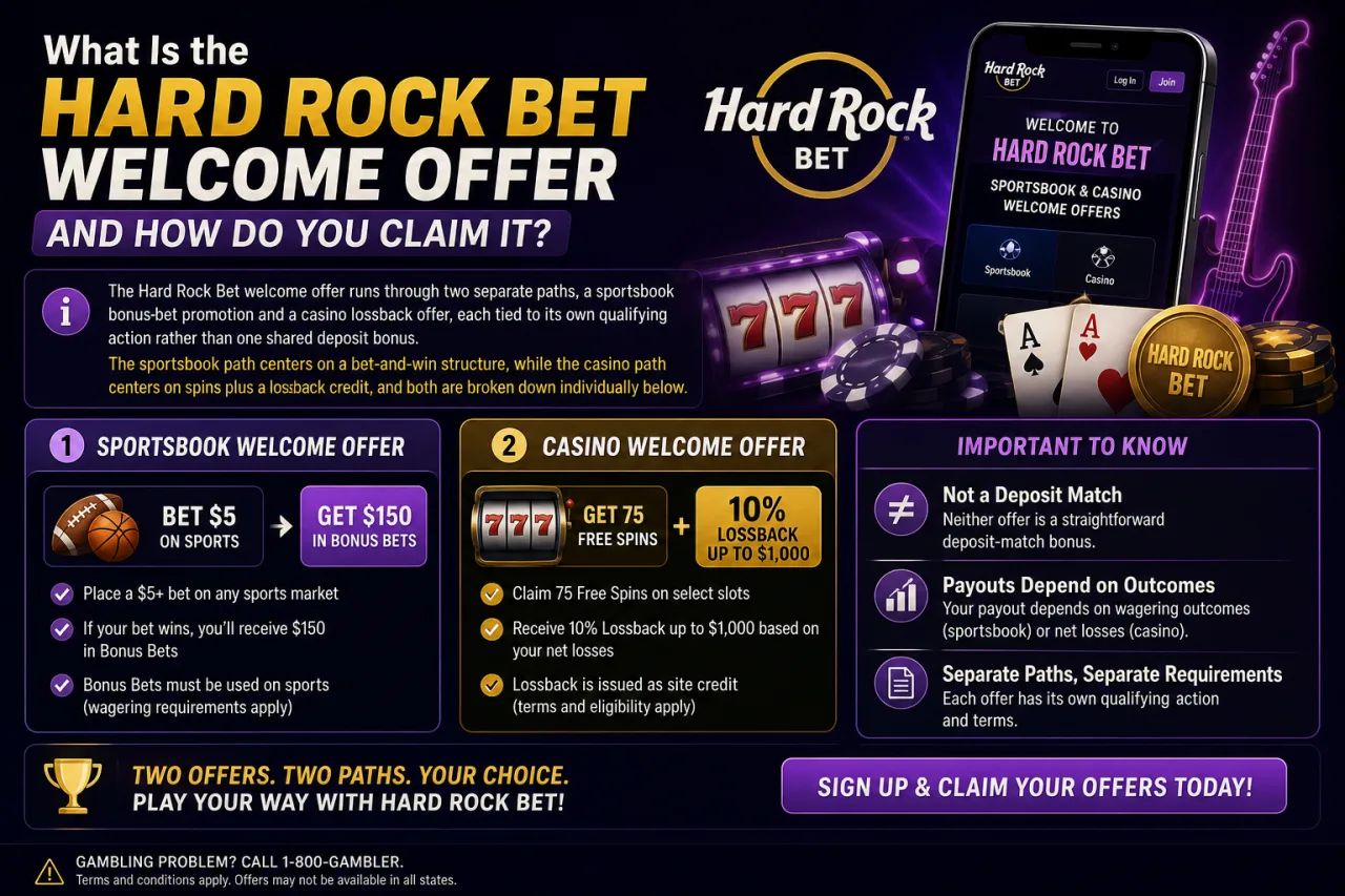 What Is the Hard Rock Bet Welcome Offer and How Do You Claim It