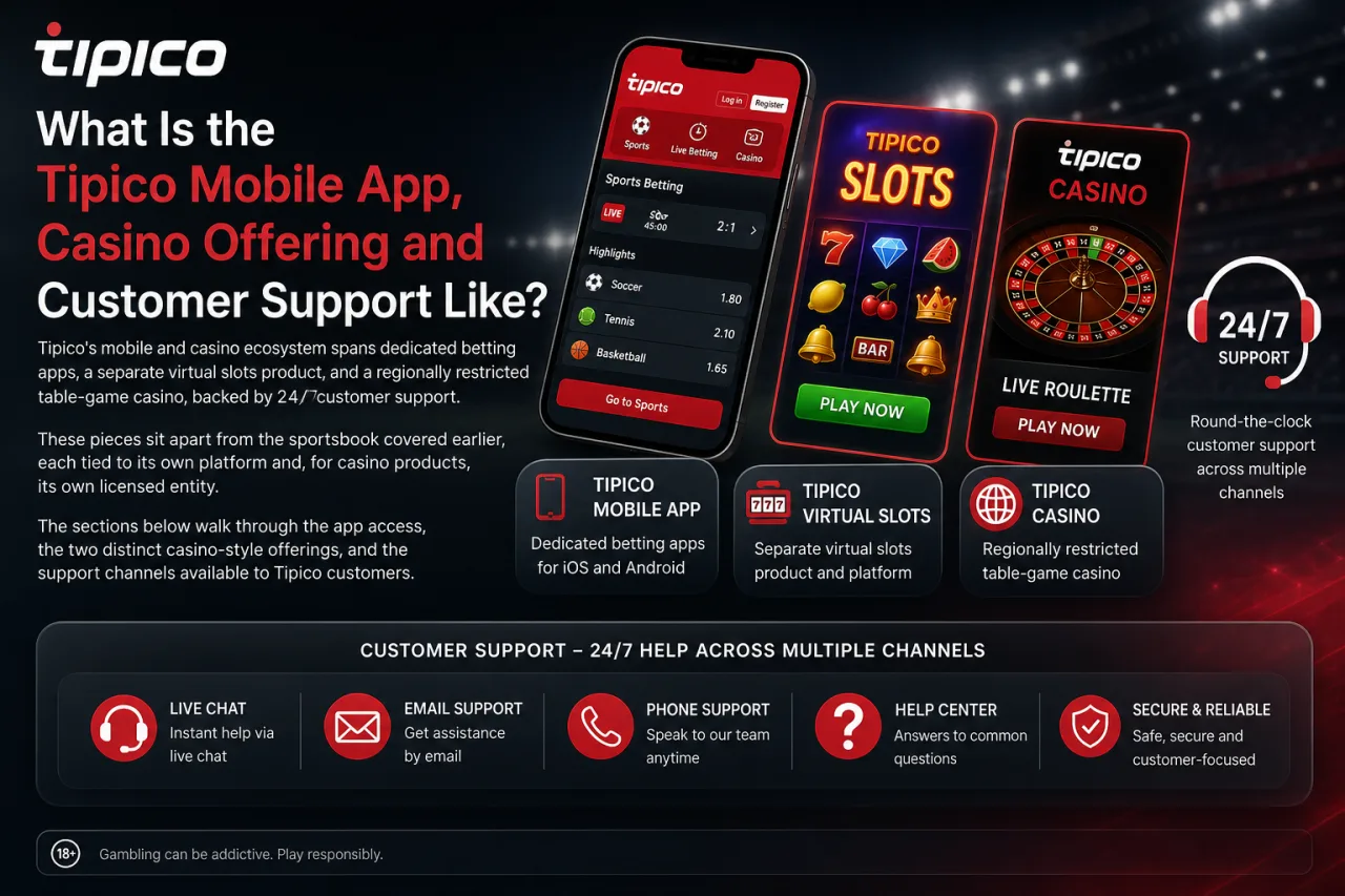 What Is the Tipico Mobile App, Casino Offering and Customer Support Like