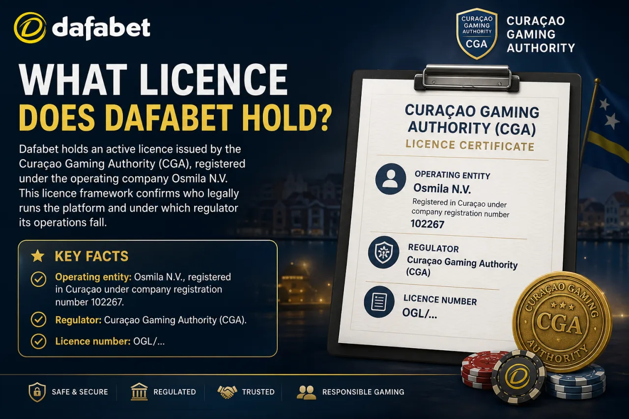 What Licence Does Dafabet Hold