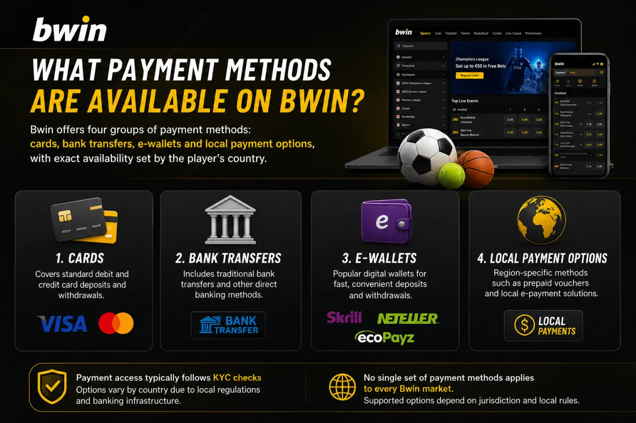What Payment Methods Are Available on Bwin