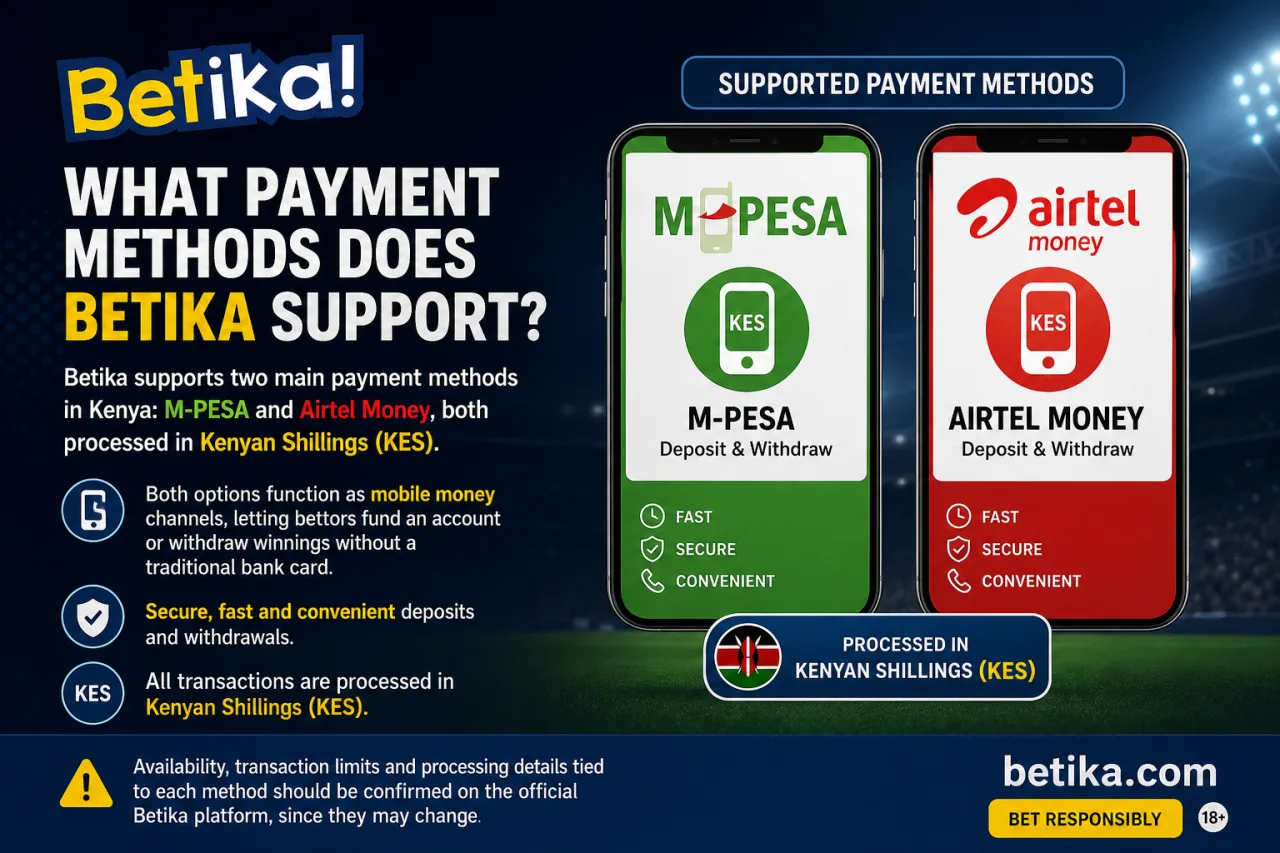 What Payment Methods Does Betika Support