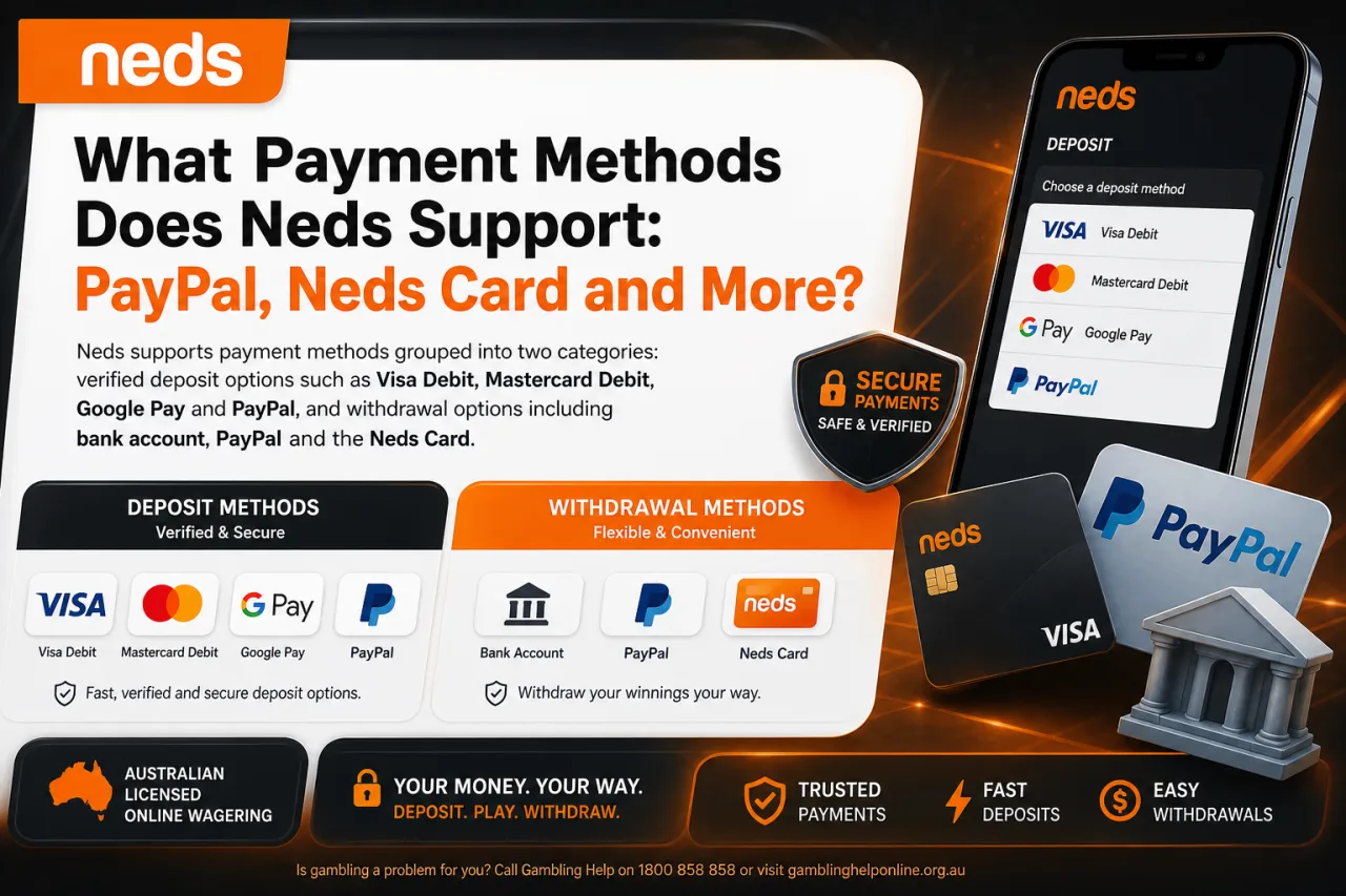 Neds Payment Methods