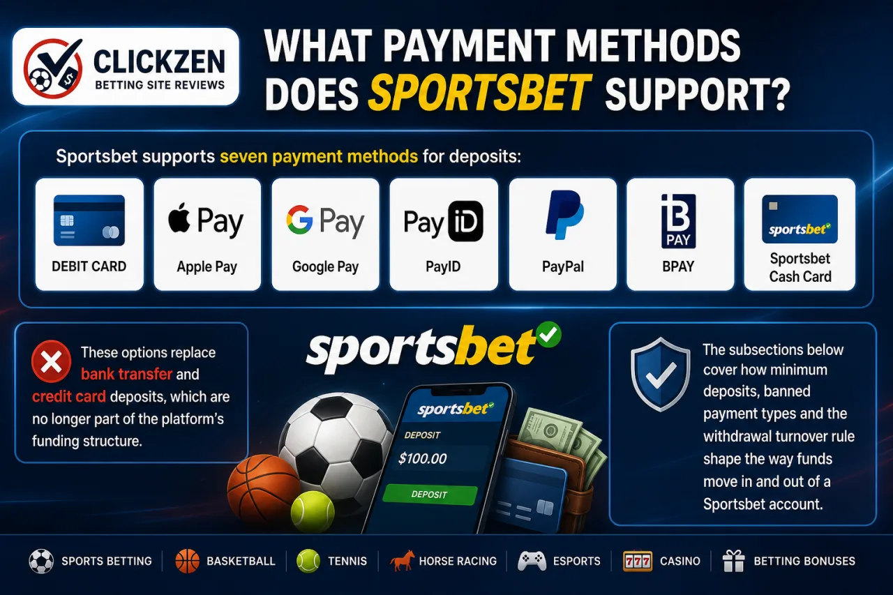 What Payment Methods Does Sportsbet Support