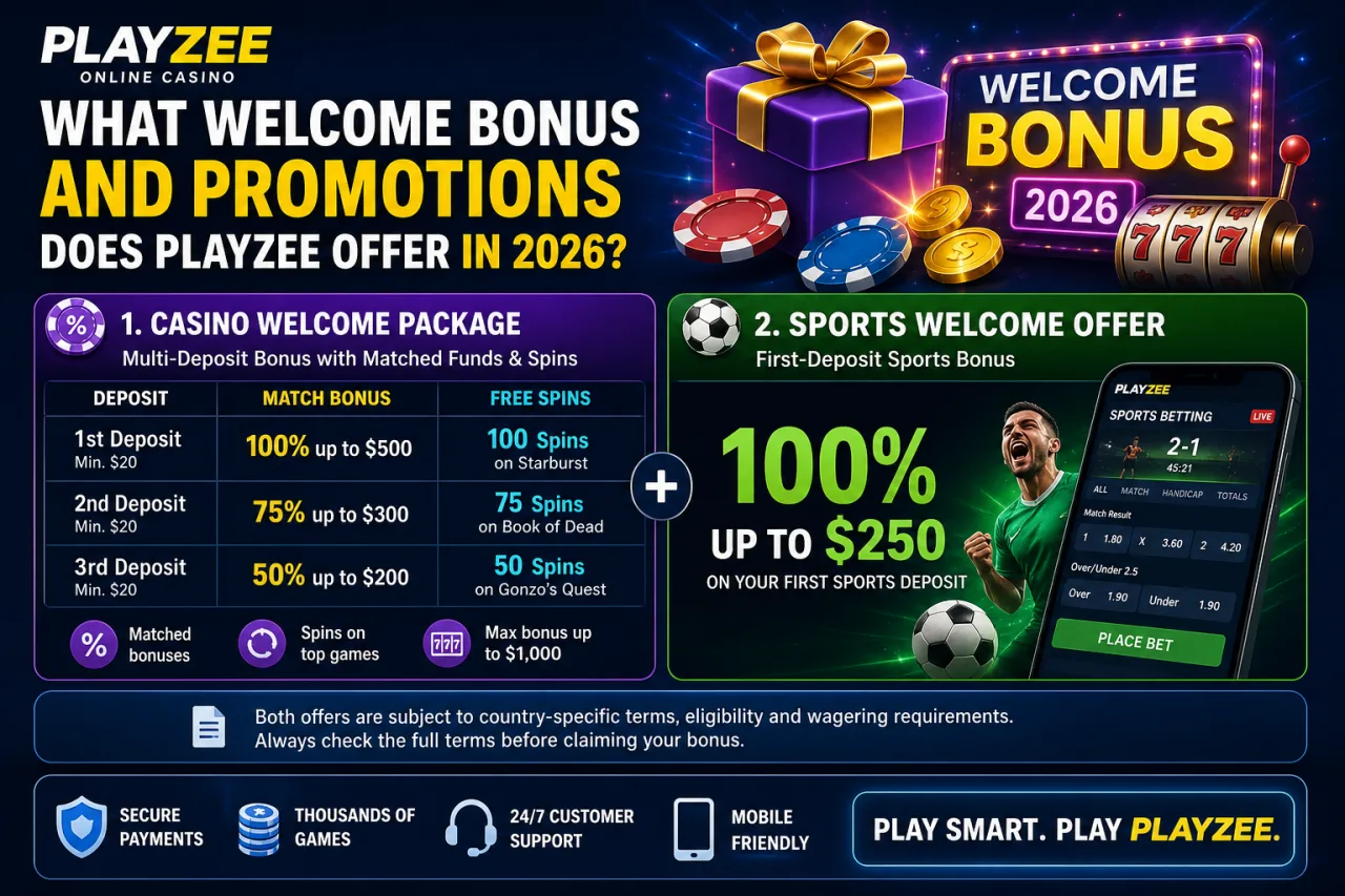 What Welcome Bonus and Promotions Does Playzee Offer in 2026