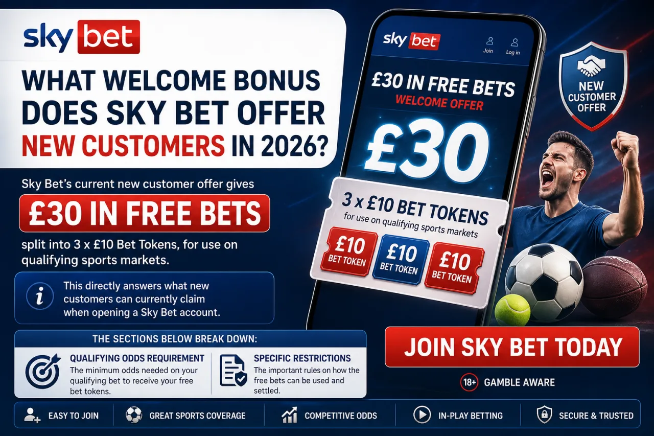 What Welcome Bonus Does Sky Bet Offer New Customers in 2026