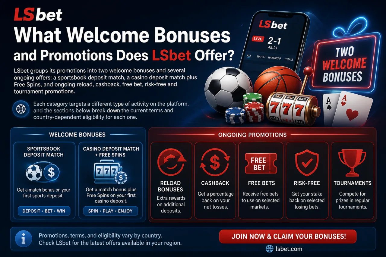 What Welcome Bonuses and Promotions Does LSbet Offer