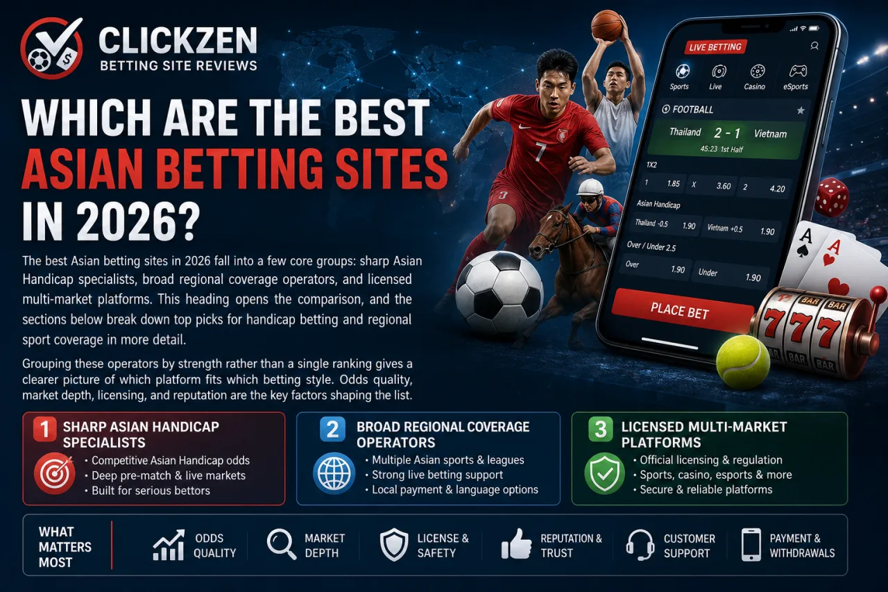 Which Are the Best Asian Betting Sites in 2026