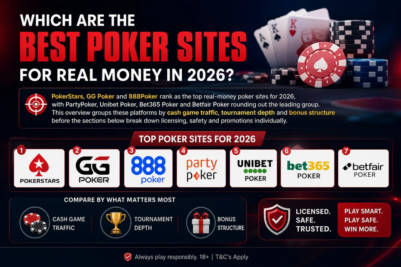 Which Are the Best Poker Sites for Real Money in 2026