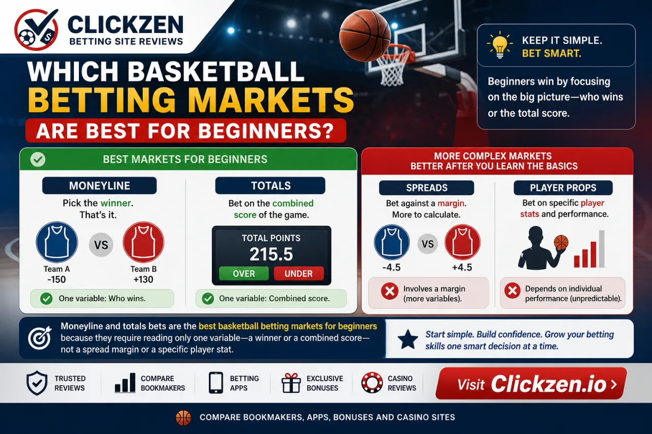 Which Basketball Betting Markets Are Best for Beginners
