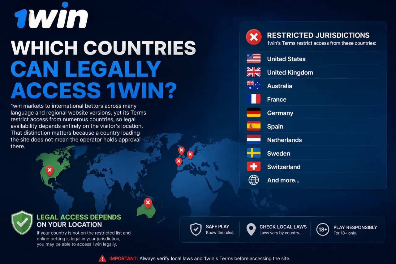Which Countries Does 1win Restrict