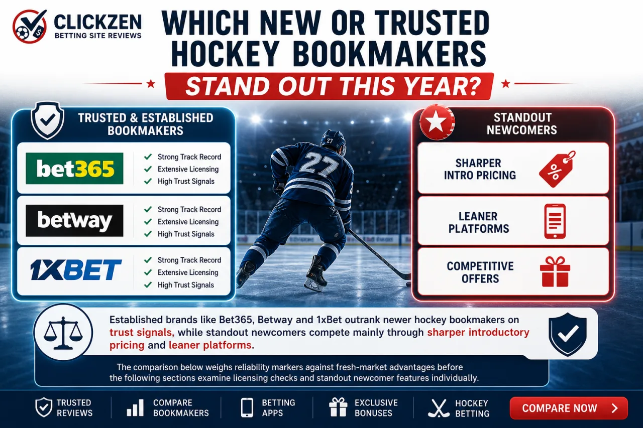 Which New or Trusted Hockey Bookmakers Stand Out This Year Which New or Trusted Hockey Bookmakers Stand Out This Year